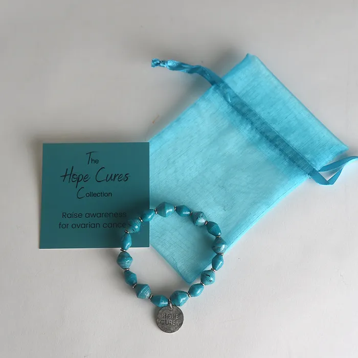 Bracelets projecthavehope2 Ovarian Cancer Awareness Bracelet
