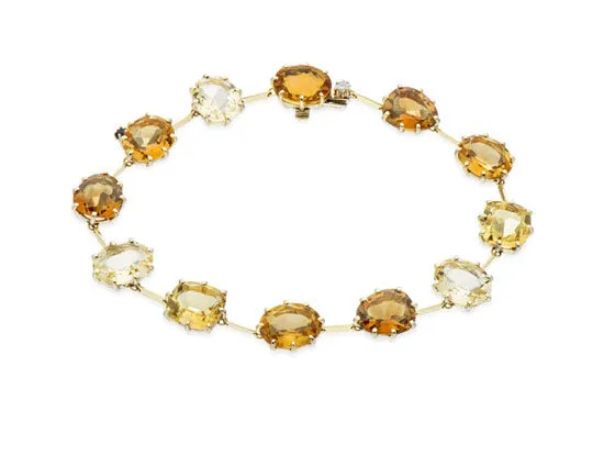 Vintage by Misty Bracelets H Stern Citrine Sunrise Bracelet 18k Gold