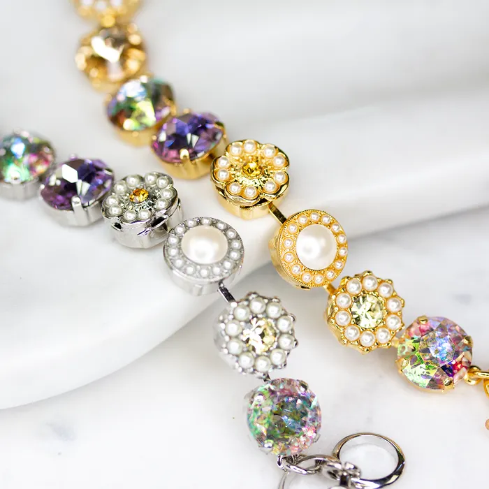 Large Rosette Rivoli Bracelet in Dawn Mariana Bracelets