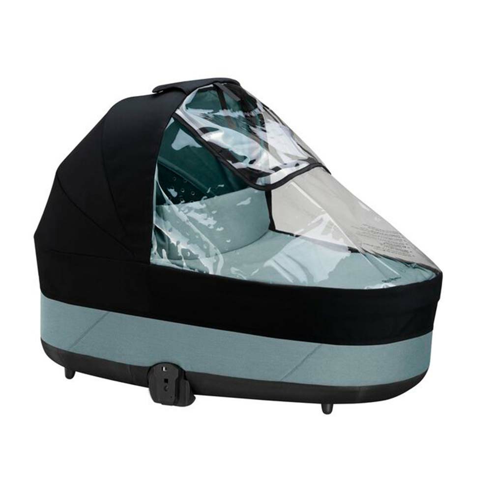 Strollers |  Cot S Lux Rain Cover Stroll Black