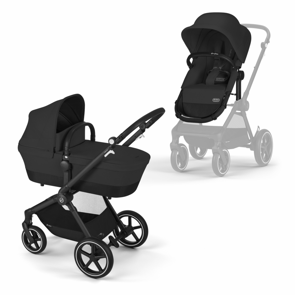 Strollers |  Eos Lux Stroller – Black Frame Stroll Black