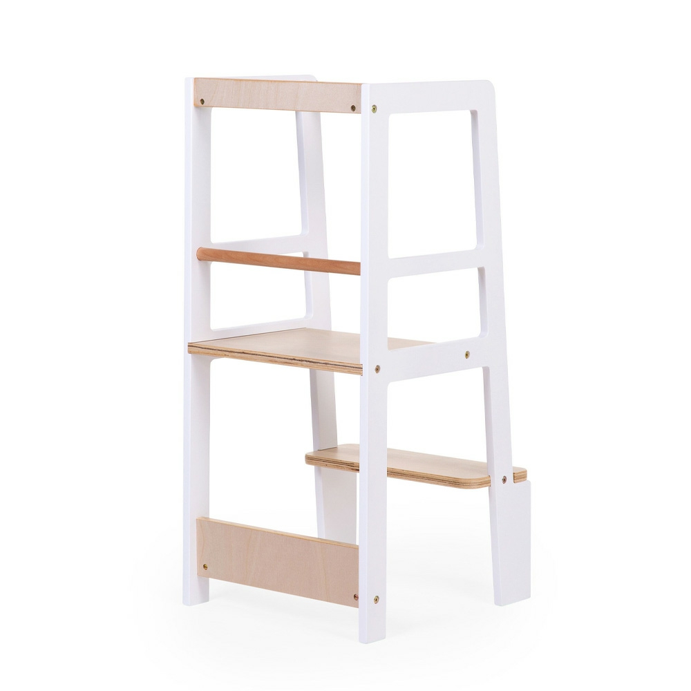 Toys |  Childhome Learning Tower – White Natural Play Toys